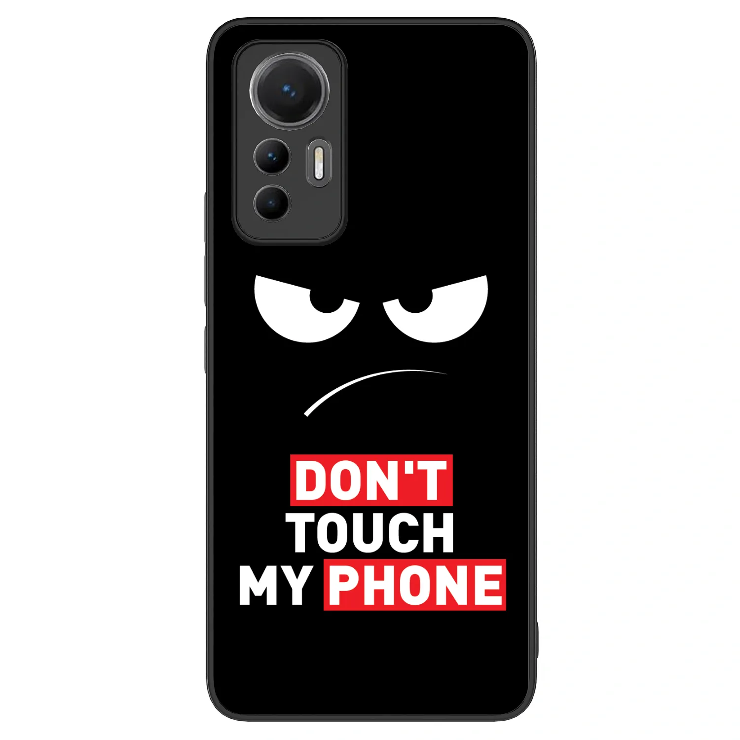 Picasee ULTIMATE CASE pentru Xiaomi 12 Lite - Angry Eyes - Transparent