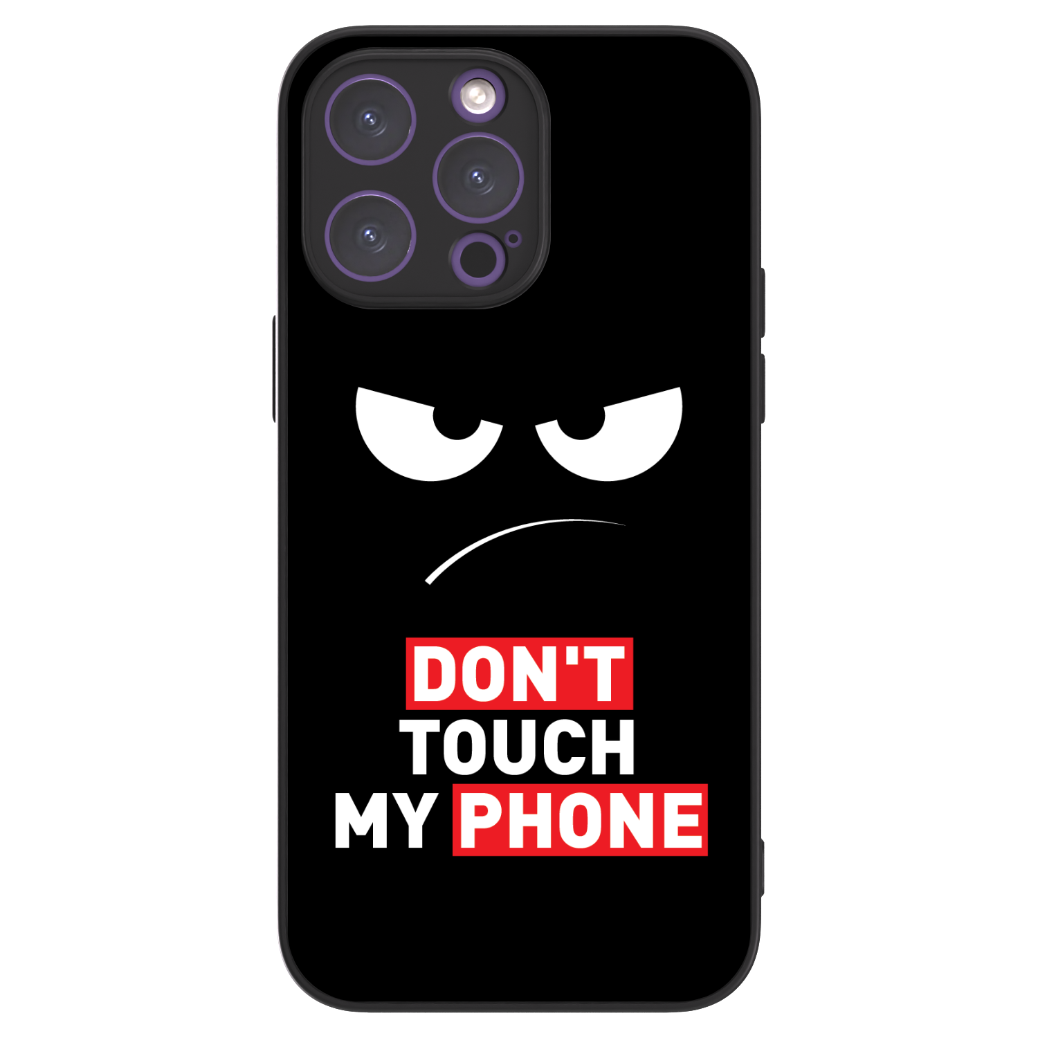 Picasee ULTIMATE CASE MagSafe pentru Apple iPhone 14 Pro Max - Angry Eyes - Transparent