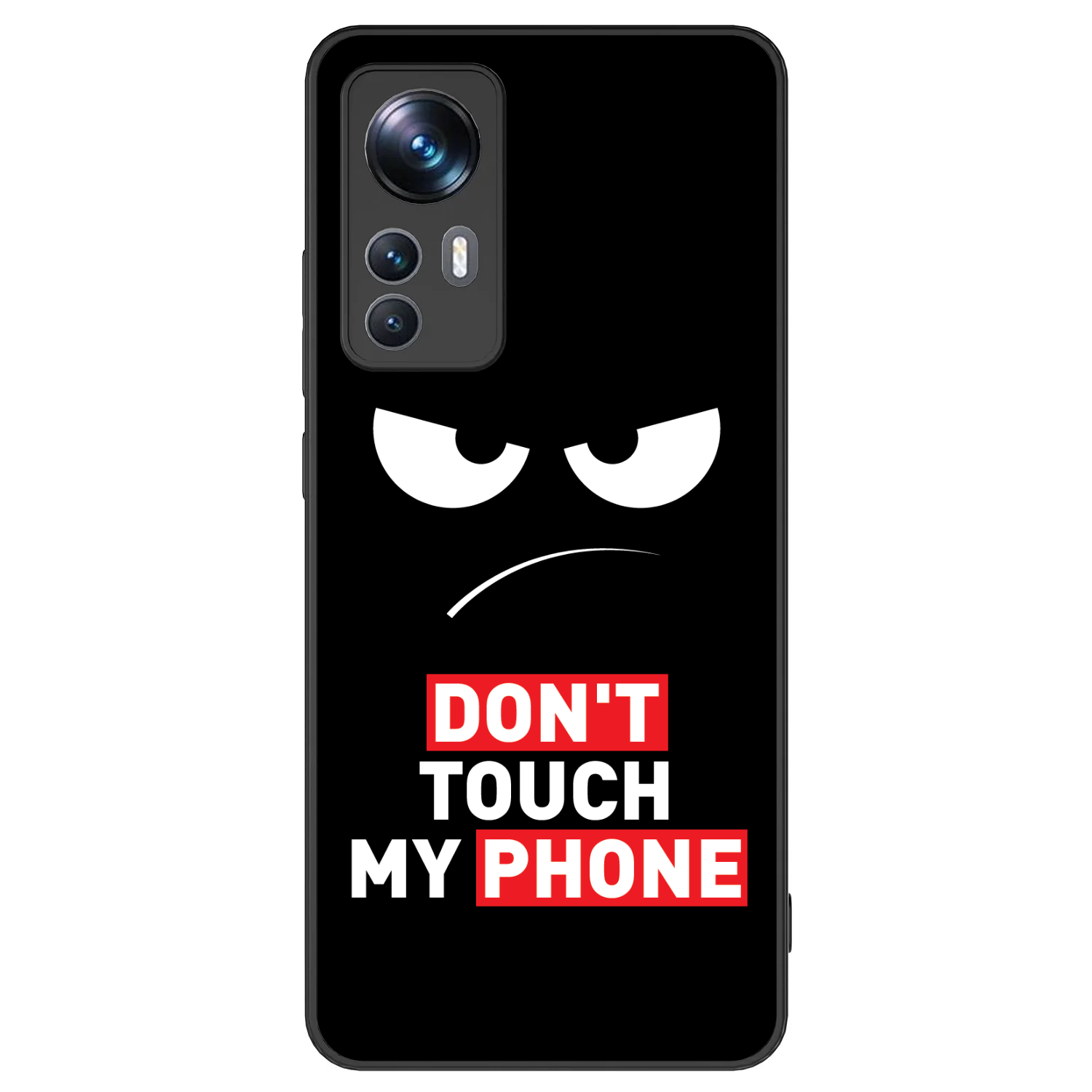 Picasee ULTIMATE CASE pentru Xiaomi 12T - Angry Eyes - Transparent