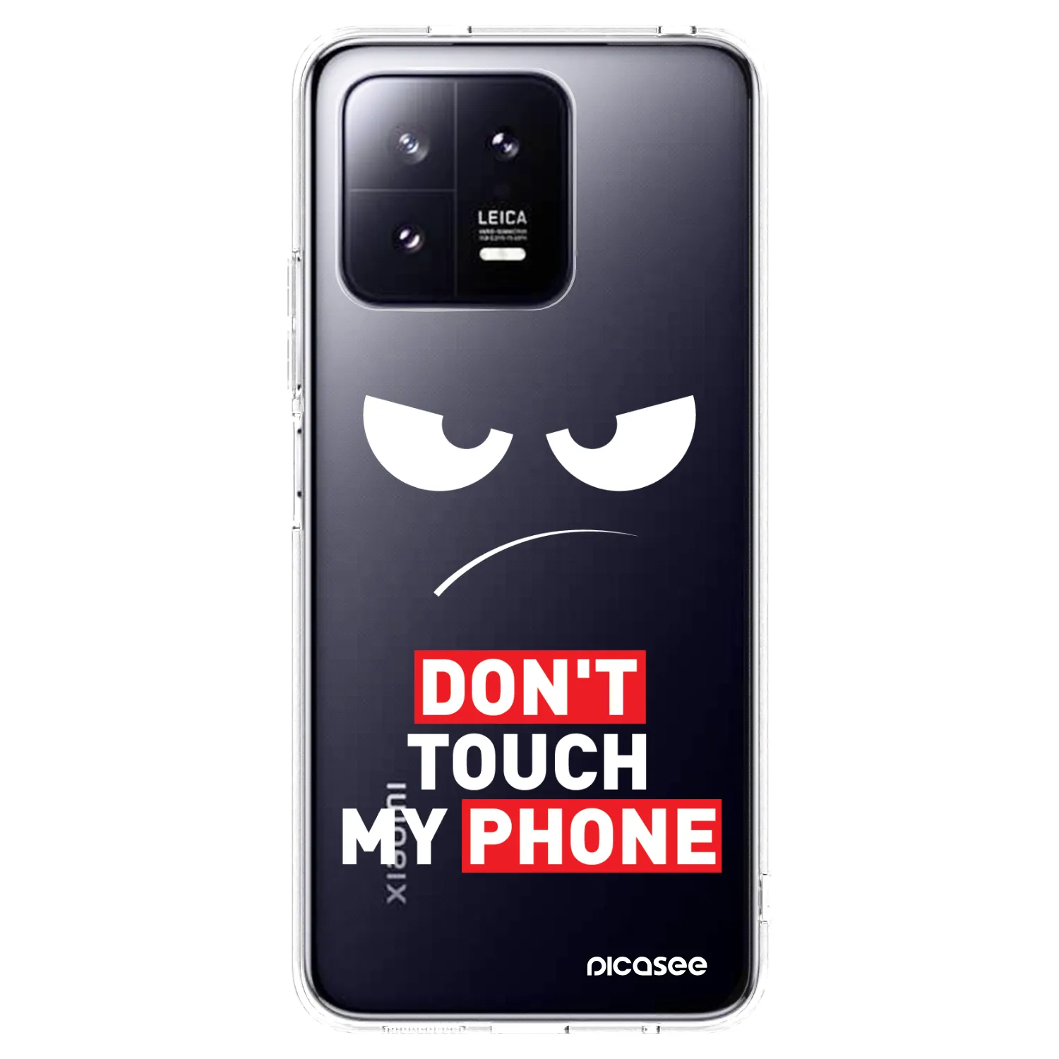 Picasee husă transparentă din silicon pentru Xiaomi 13 Pro - Angry Eyes - Transparent