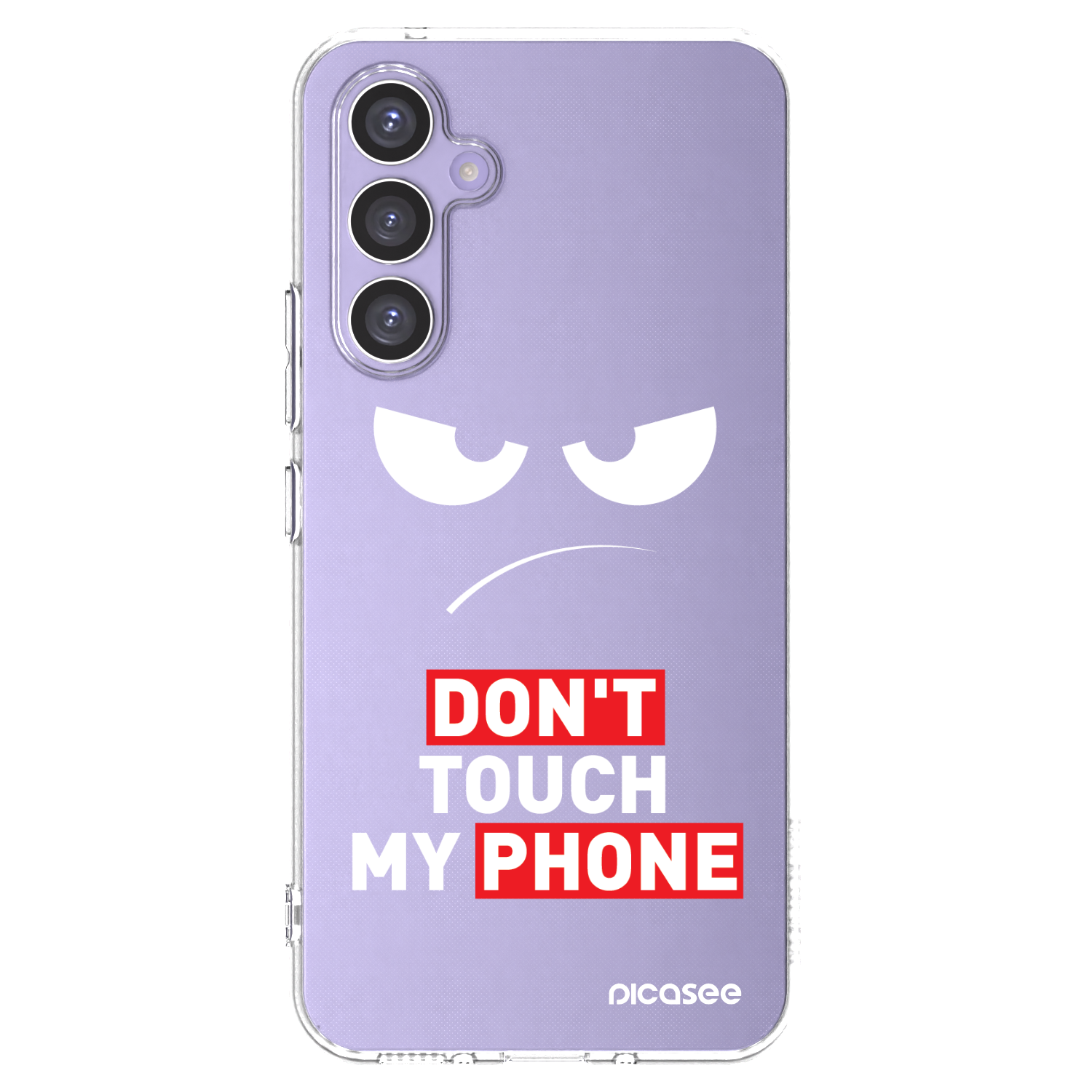 Picasee husă transparentă din silicon pentru Samsung Galaxy A54 5G A546B - Angry Eyes - Transparent