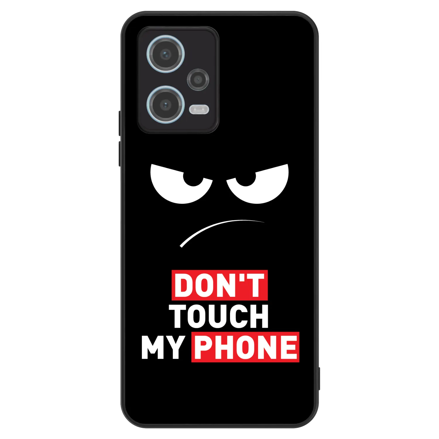 Picasee ULTIMATE CASE pentru Xiaomi Redmi Note 12 5G - Angry Eyes - Transparent