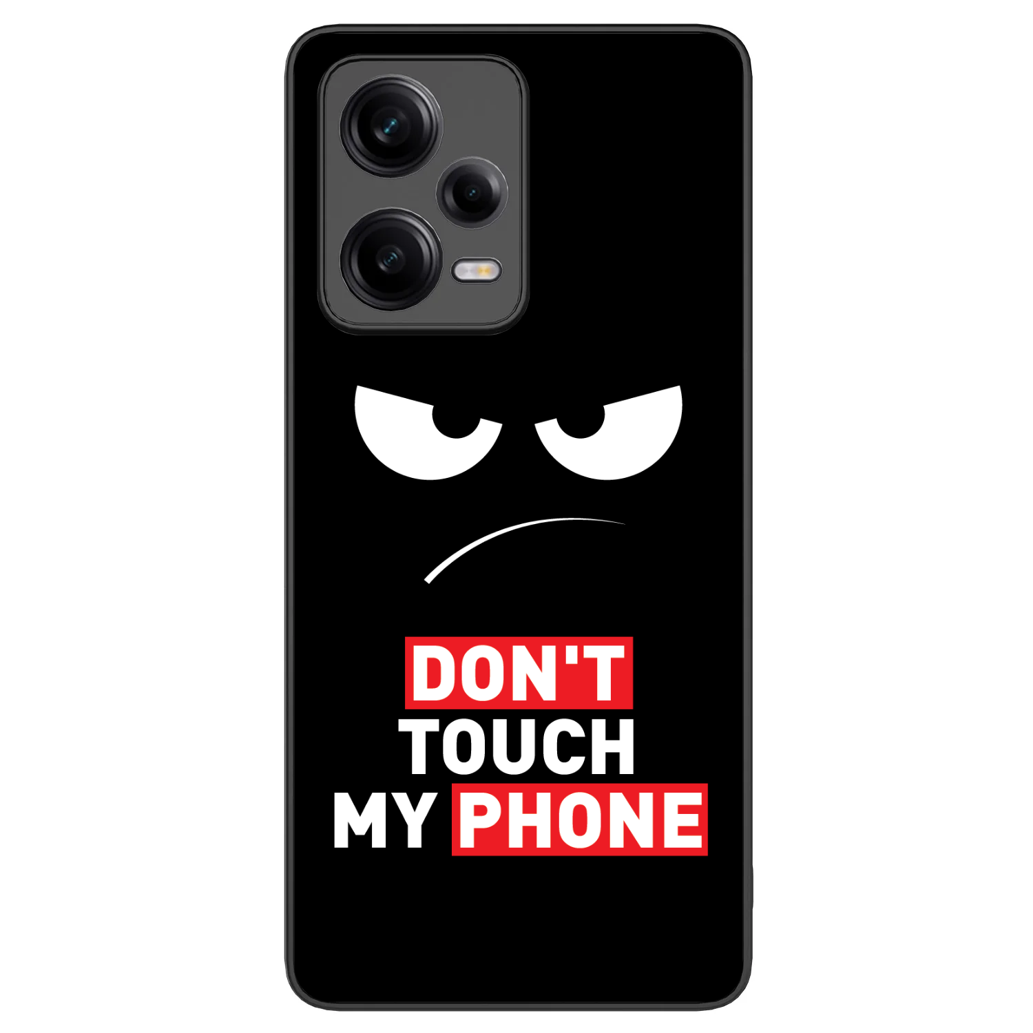 Picasee ULTIMATE CASE pentru Xiaomi Redmi Note 12 Pro+ 5G - Angry Eyes - Transparent