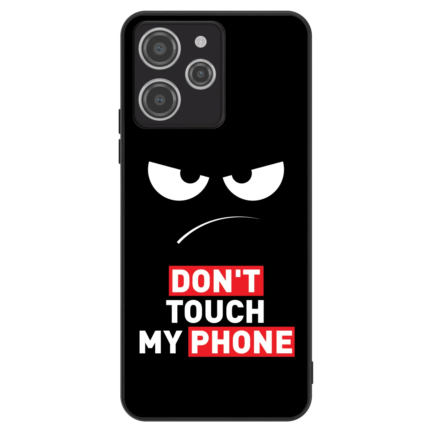 Picasee ULTIMATE CASE pentru Xiaomi Redmi 12 4G - Angry Eyes - Transparent