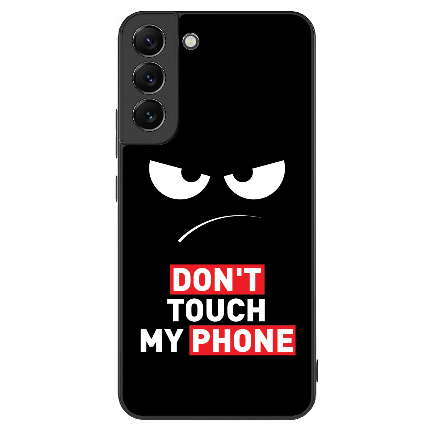 Picasee ULTIMATE CASE PowerShare pentru Samsung Galaxy S22+ 5G - Angry Eyes - Transparent