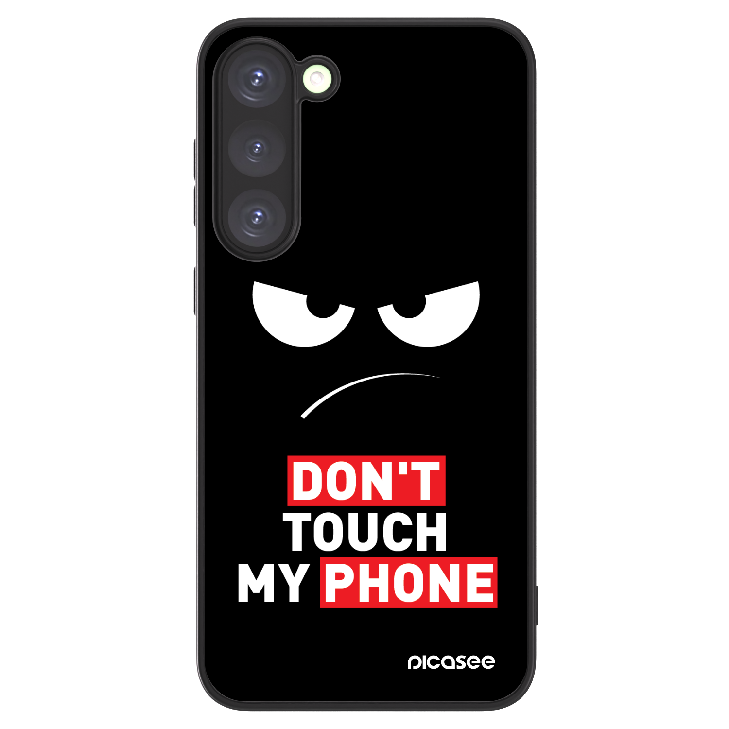 Picasee ULTIMATE CASE PowerShare pentru Samsung Galaxy S23+ 5G - Angry Eyes - Transparent