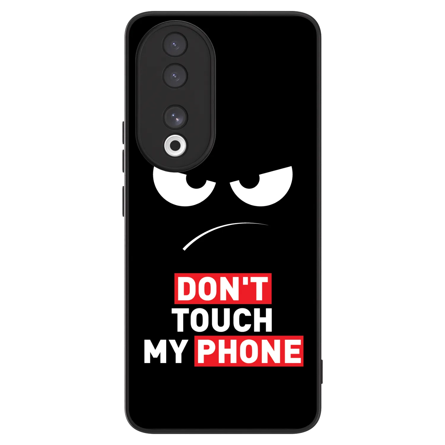Picasee ULTIMATE CASE pentru Honor 90 5G - Angry Eyes - Transparent