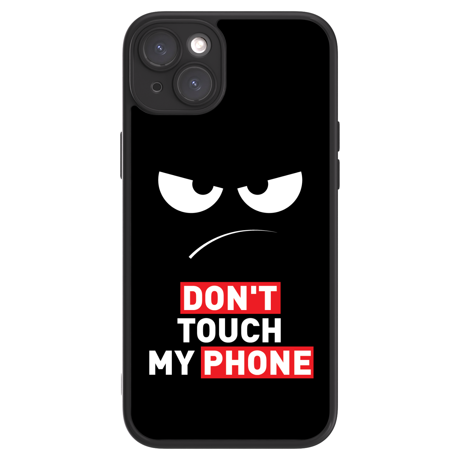 Picasee ULTIMATE CASE pentru Apple iPhone 15 Plus - Angry Eyes - Transparent