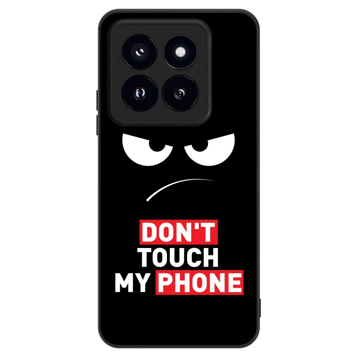 Picasee ULTIMATE CASE pentru Xiaomi 14 Pro - Angry Eyes - Transparent