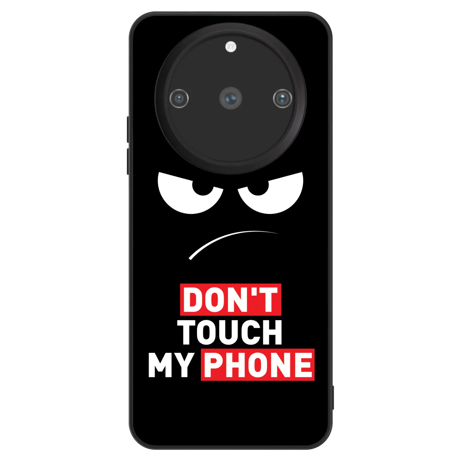 Picasee ULTIMATE CASE pentru Realme 11 Pro+ - Angry Eyes - Transparent