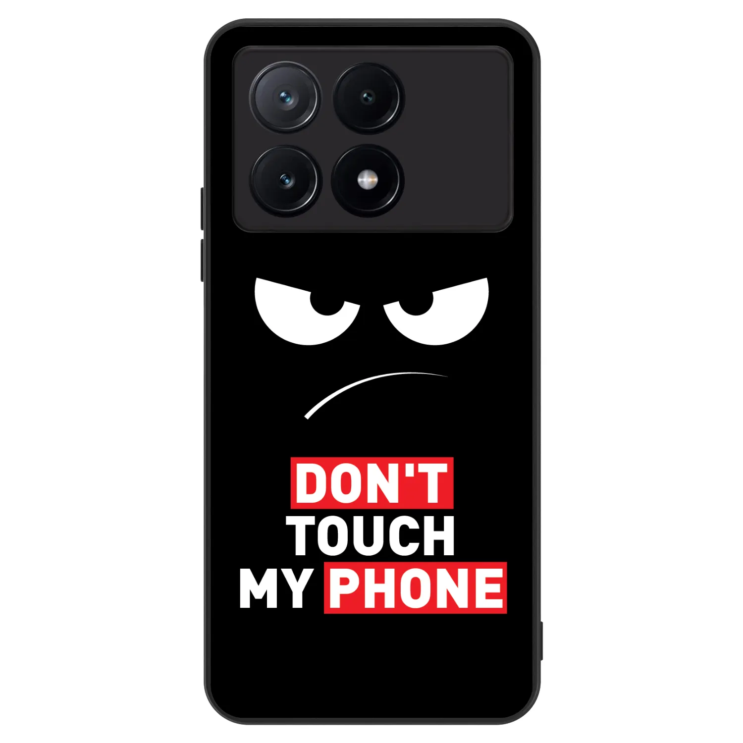 Picasee ULTIMATE CASE pentru Xiaomi Poco X6 Pro - Angry Eyes - Transparent