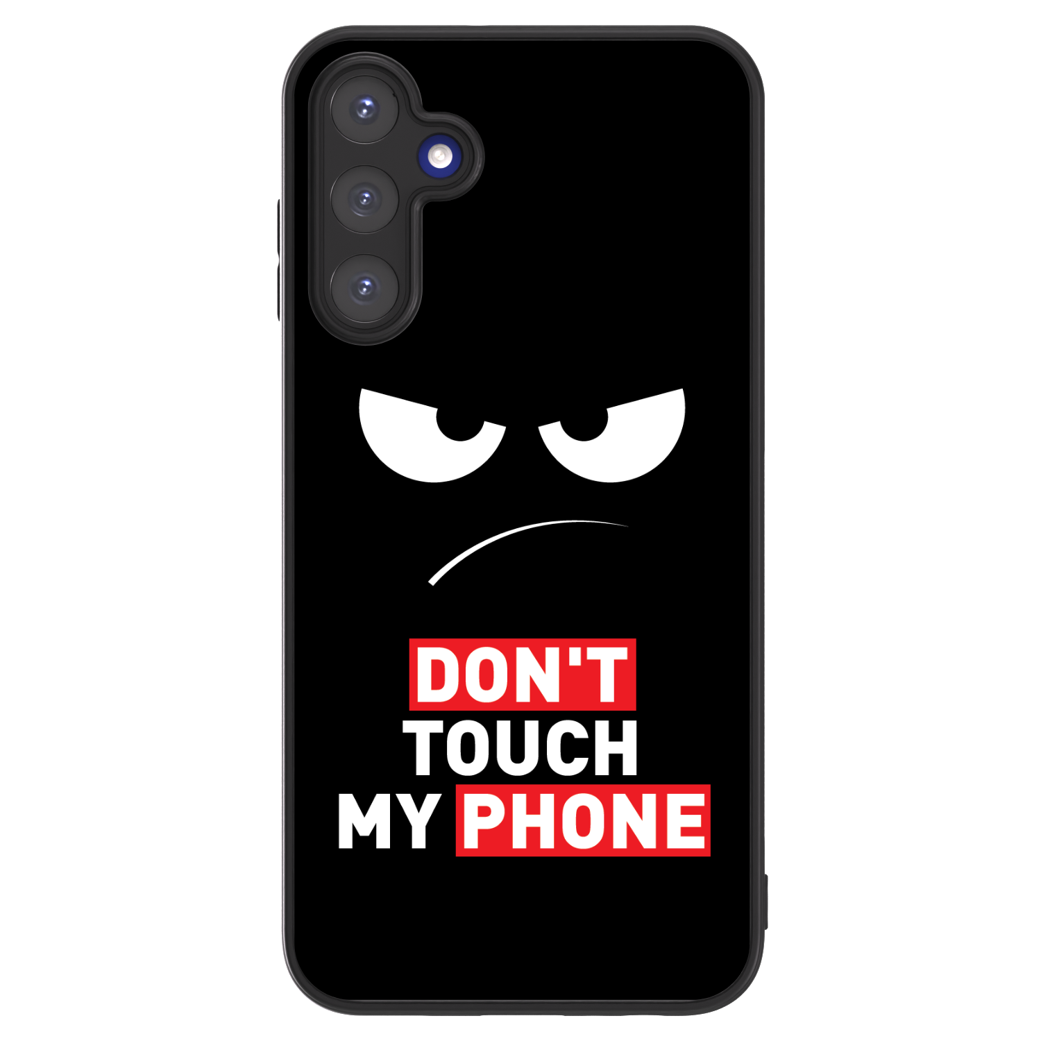 Picasee ULTIMATE CASE pentru Samsung Galaxy A15 A155F 4G - Angry Eyes - Transparent