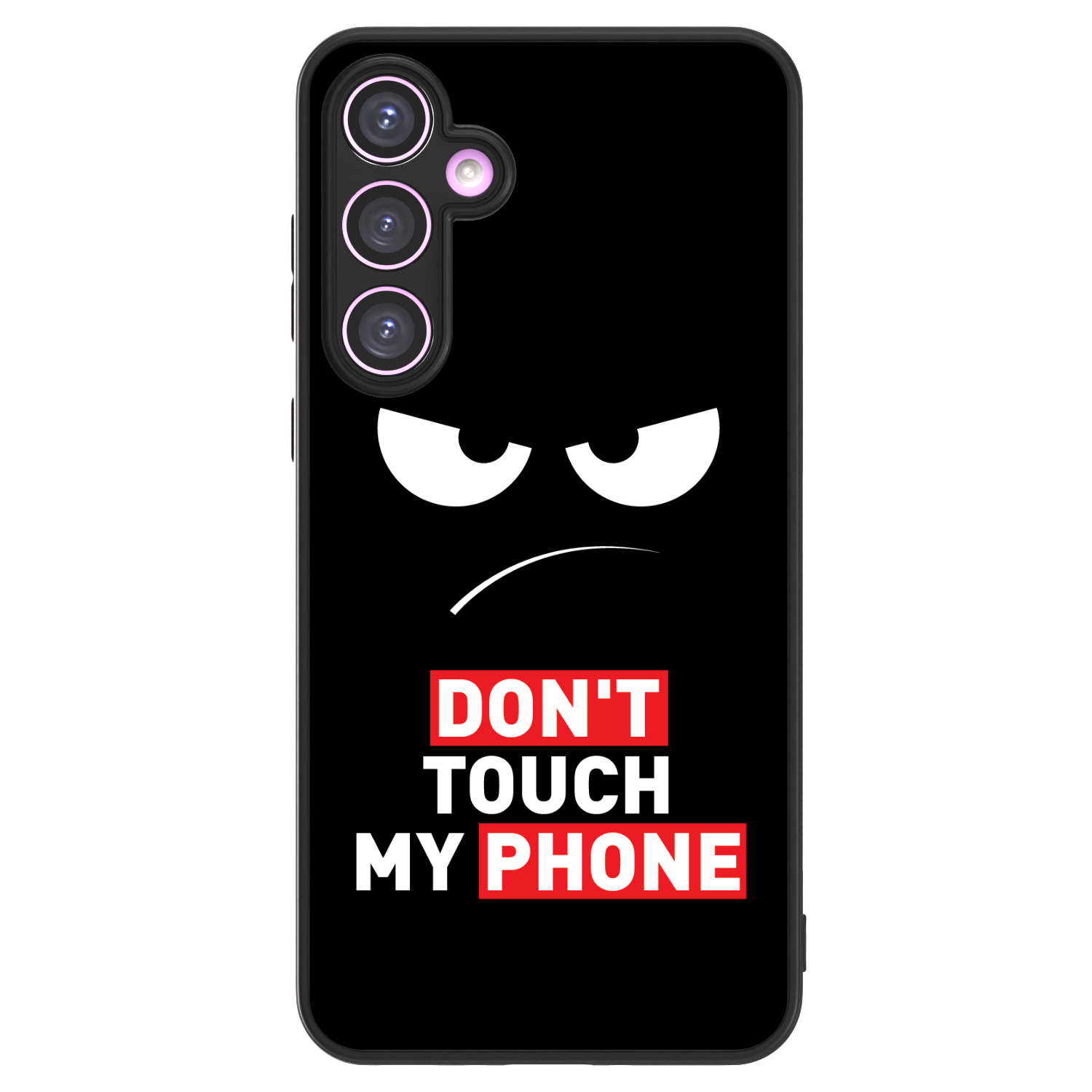 Picasee ULTIMATE CASE pentru Samsung Galaxy A35 5G A356B - Angry Eyes - Transparent