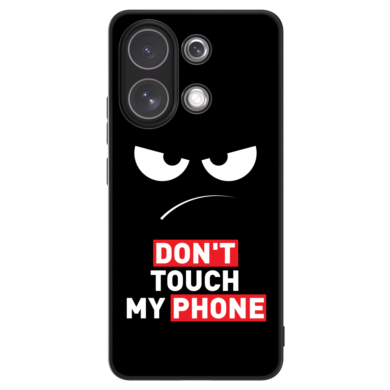 Picasee ULTIMATE CASE pentru Xiaomi Redmi Note 13 4G - Angry Eyes - Transparent