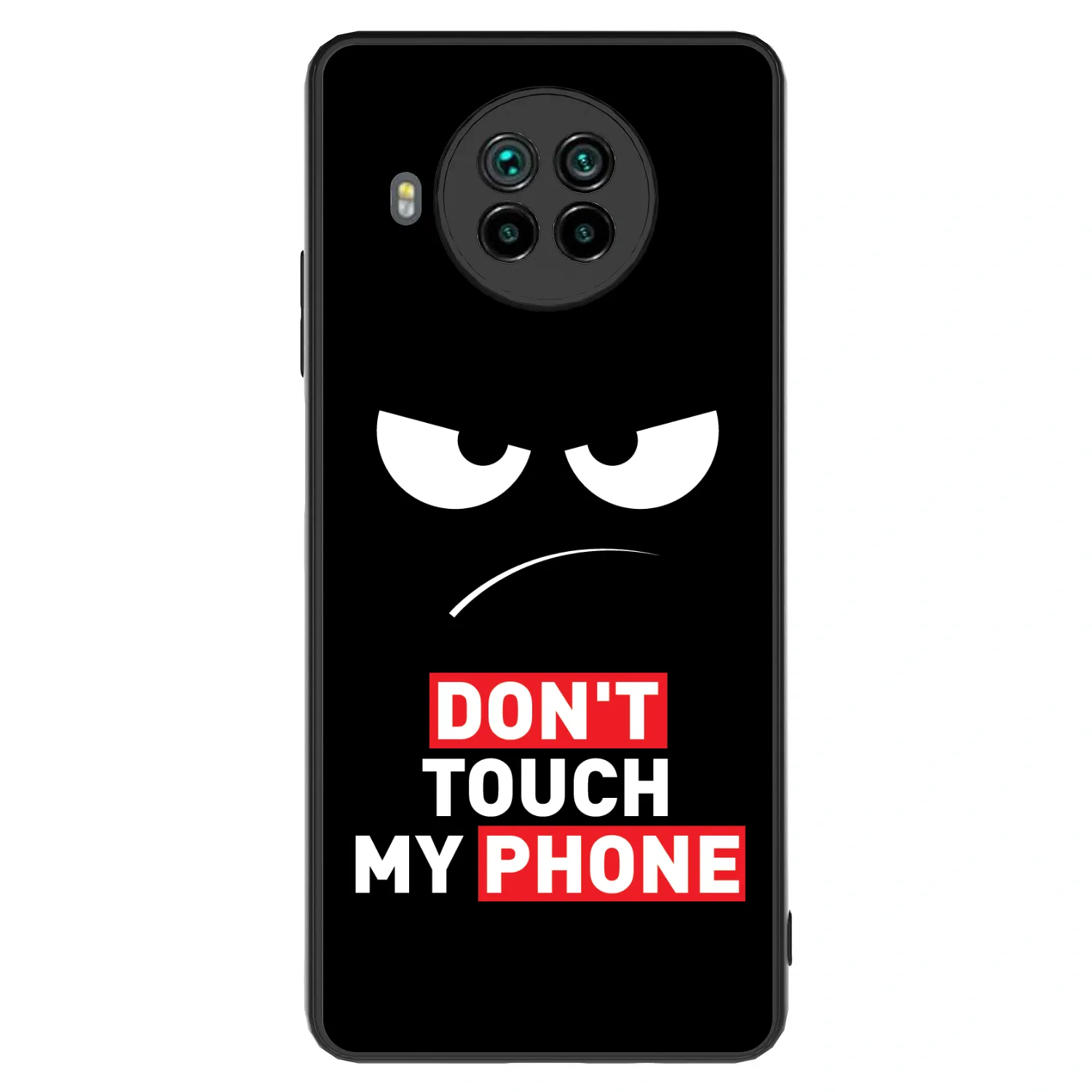 Picasee ULTIMATE CASE pentru Xiaomi Mi 10T Lite - Angry Eyes - Transparent