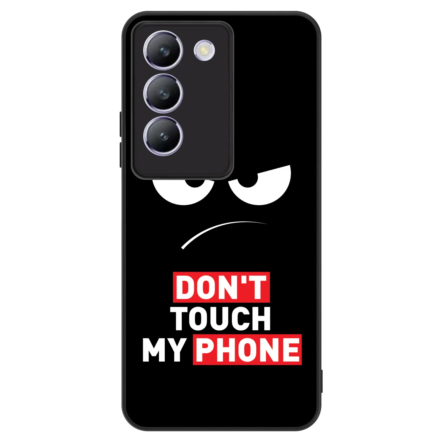 Picasee ULTIMATE CASE pentru Vivo V40 SE 5G - Angry Eyes - Transparent