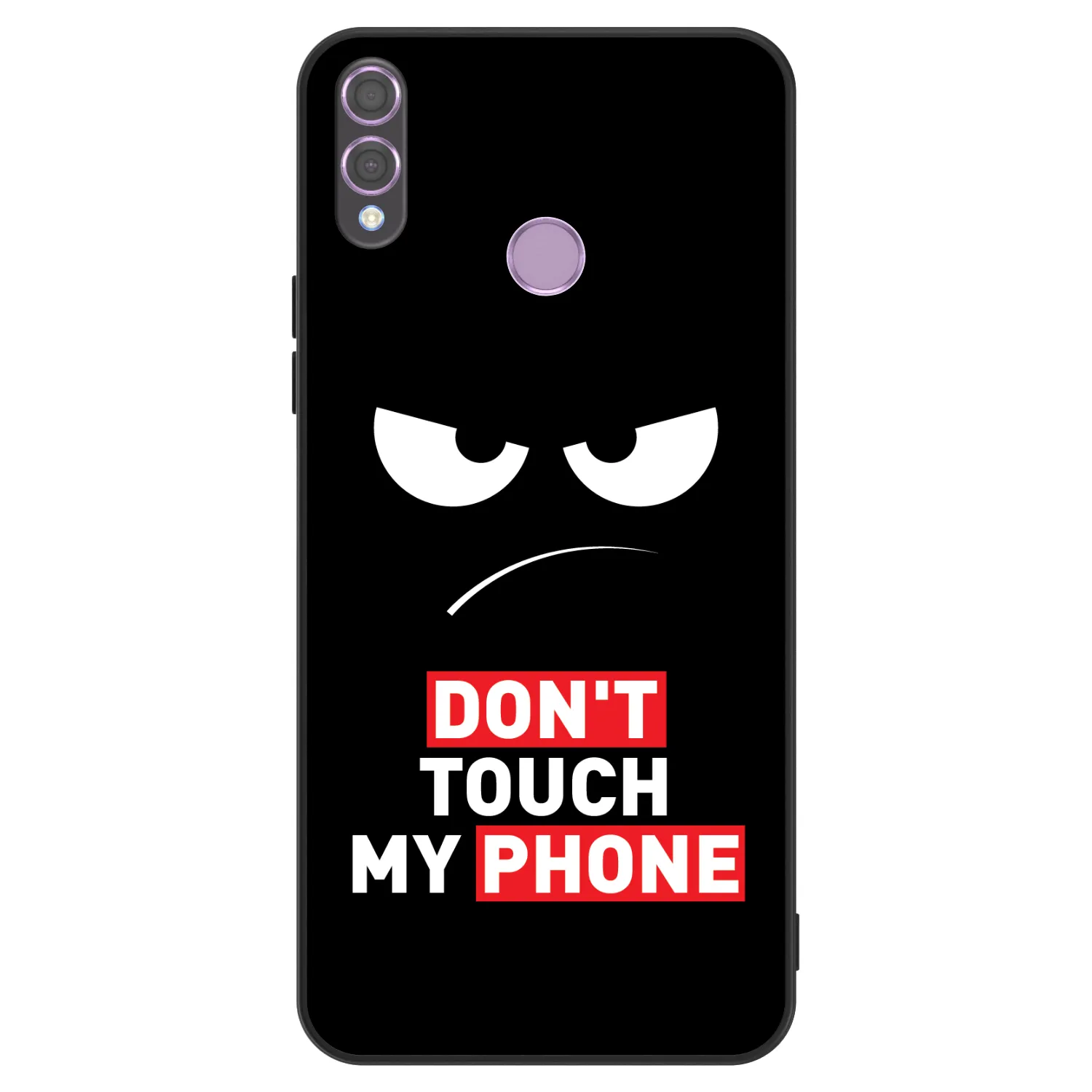 Picasee ULTIMATE CASE pentru Honor 8X - Angry Eyes - Transparent