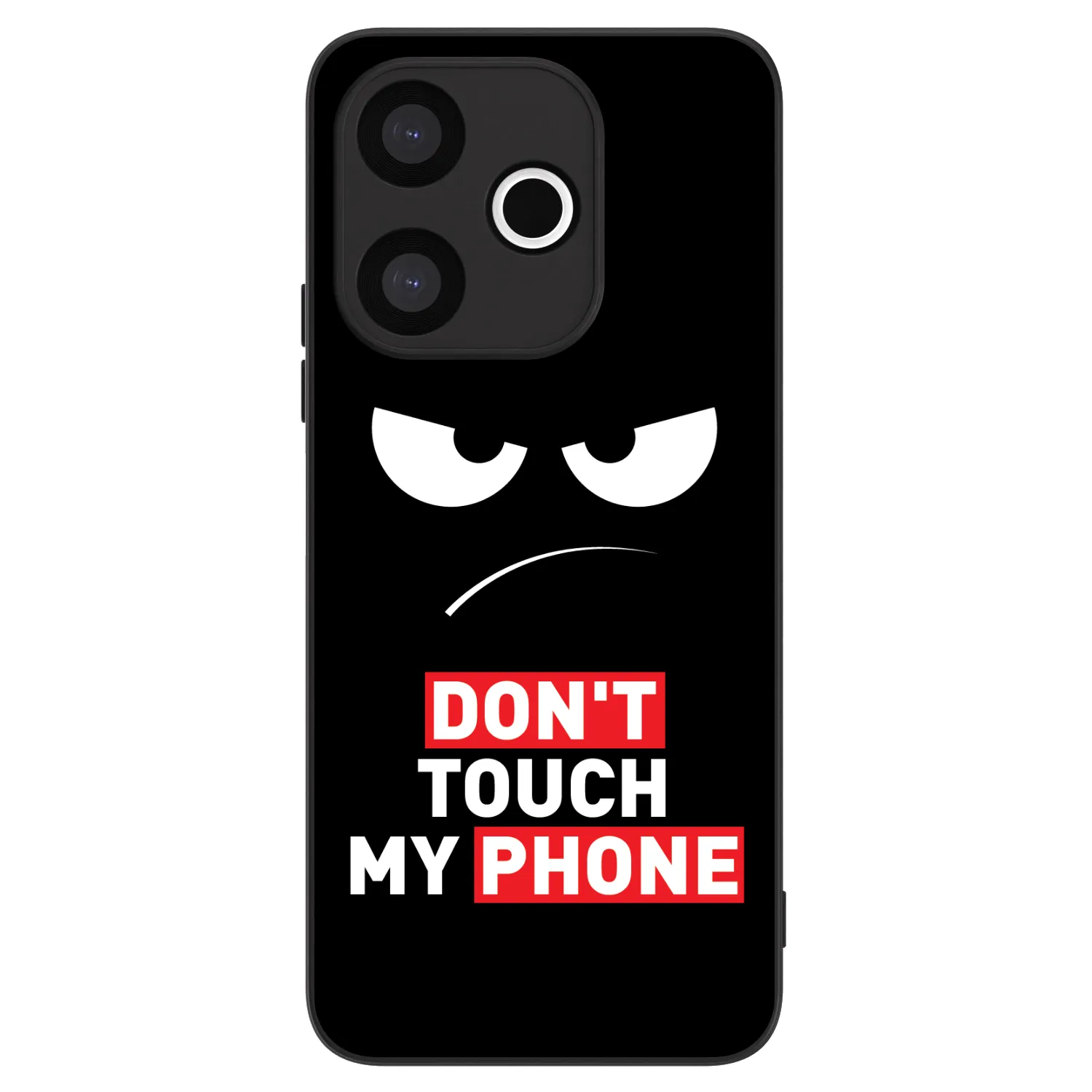 Picasee ULTIMATE CASE pentru Xiaomi Redmi 13 4G - Angry Eyes - Transparent