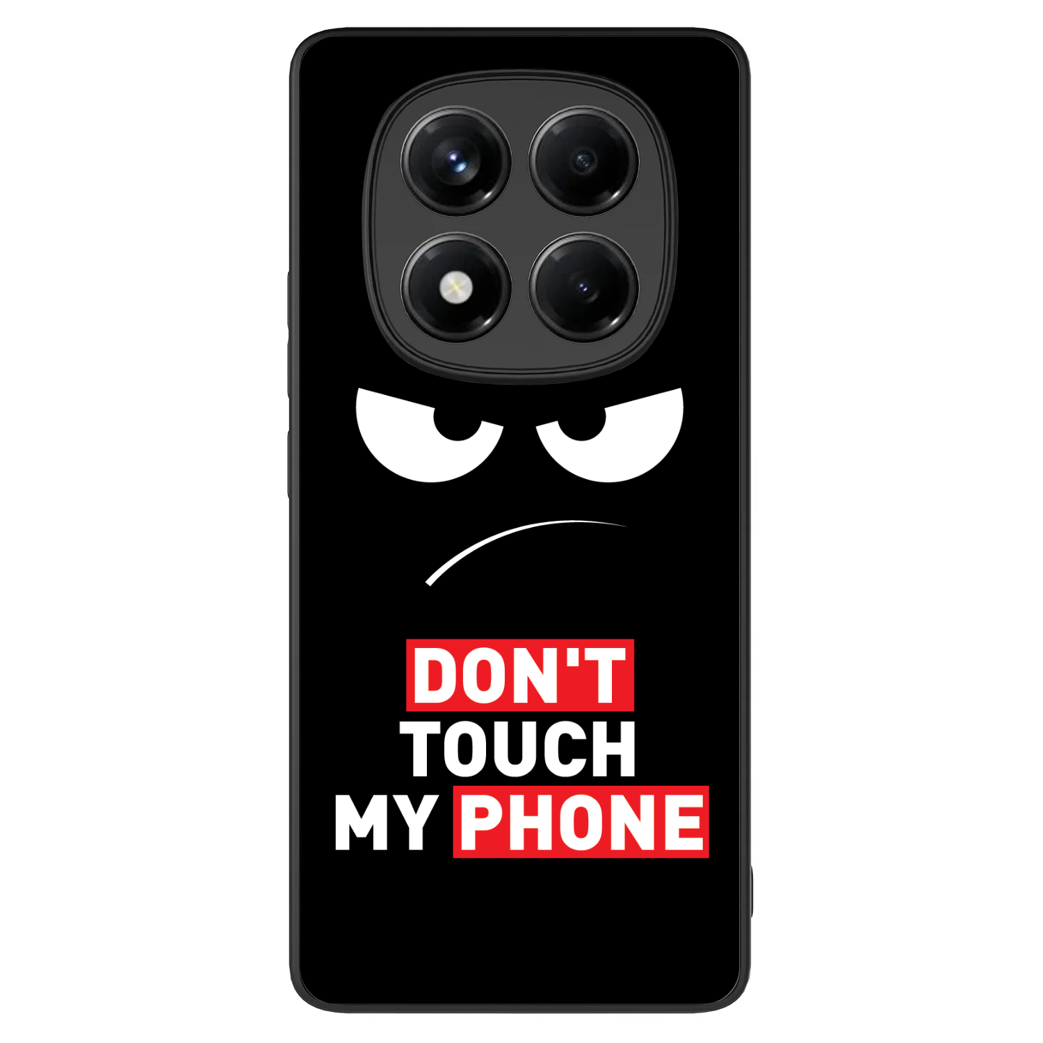 Picasee ULTIMATE CASE pentru Xiaomi Redmi Note 14 Pro+ 5G - Angry Eyes - Transparent