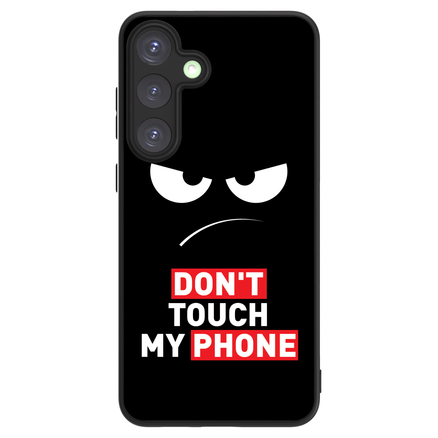 Picasee ULTIMATE CASE pentru Samsung Galaxy S25+ 5G - Angry Eyes - Transparent