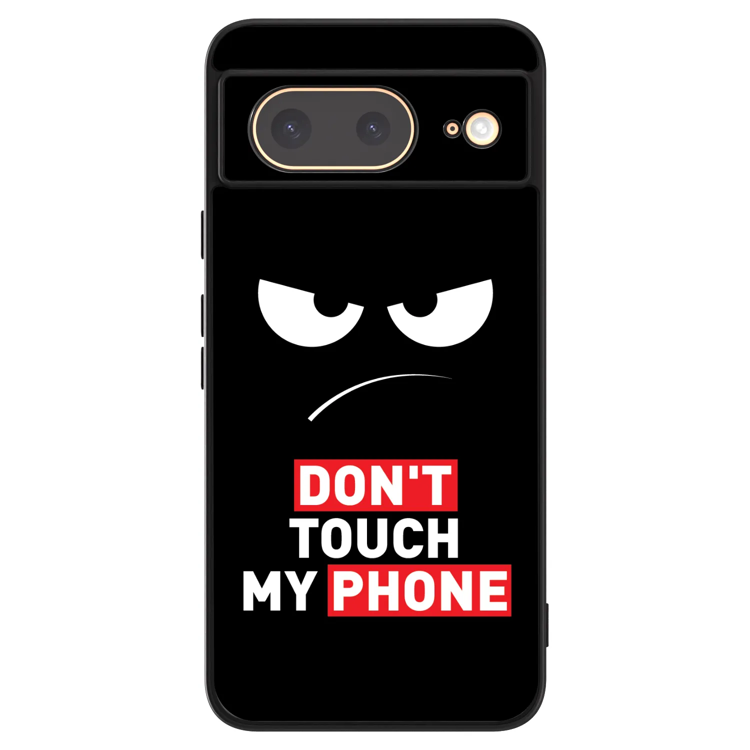 Picasee ULTIMATE CASE pentru Google Pixel 8 - Angry Eyes - Transparent