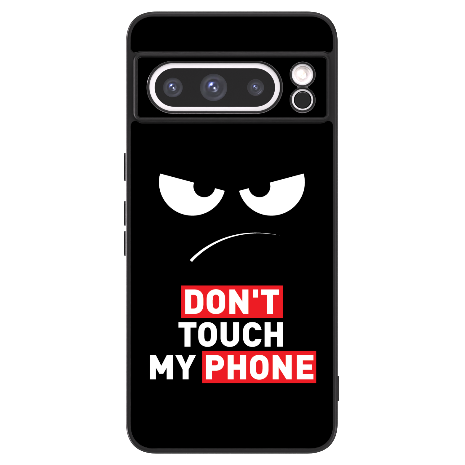 Picasee ULTIMATE CASE pentru Google Pixel 8 Pro - Angry Eyes - Transparent