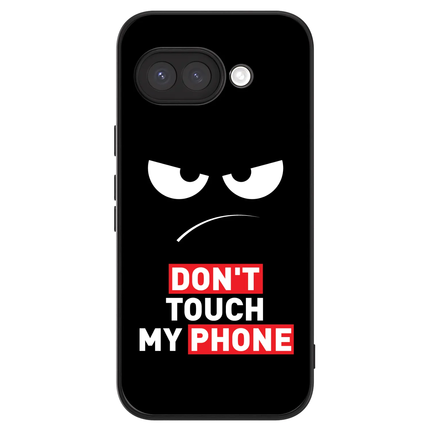 Picasee ULTIMATE CASE pentru Google Pixel 9a - Angry Eyes - Transparent