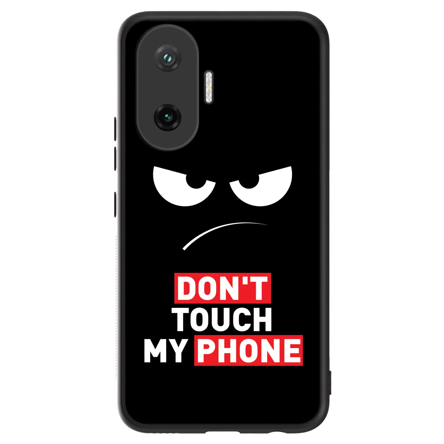 Picasee ULTIMATE CASE pentru Xiaomi Poco F7 5G - Angry Eyes - Transparent