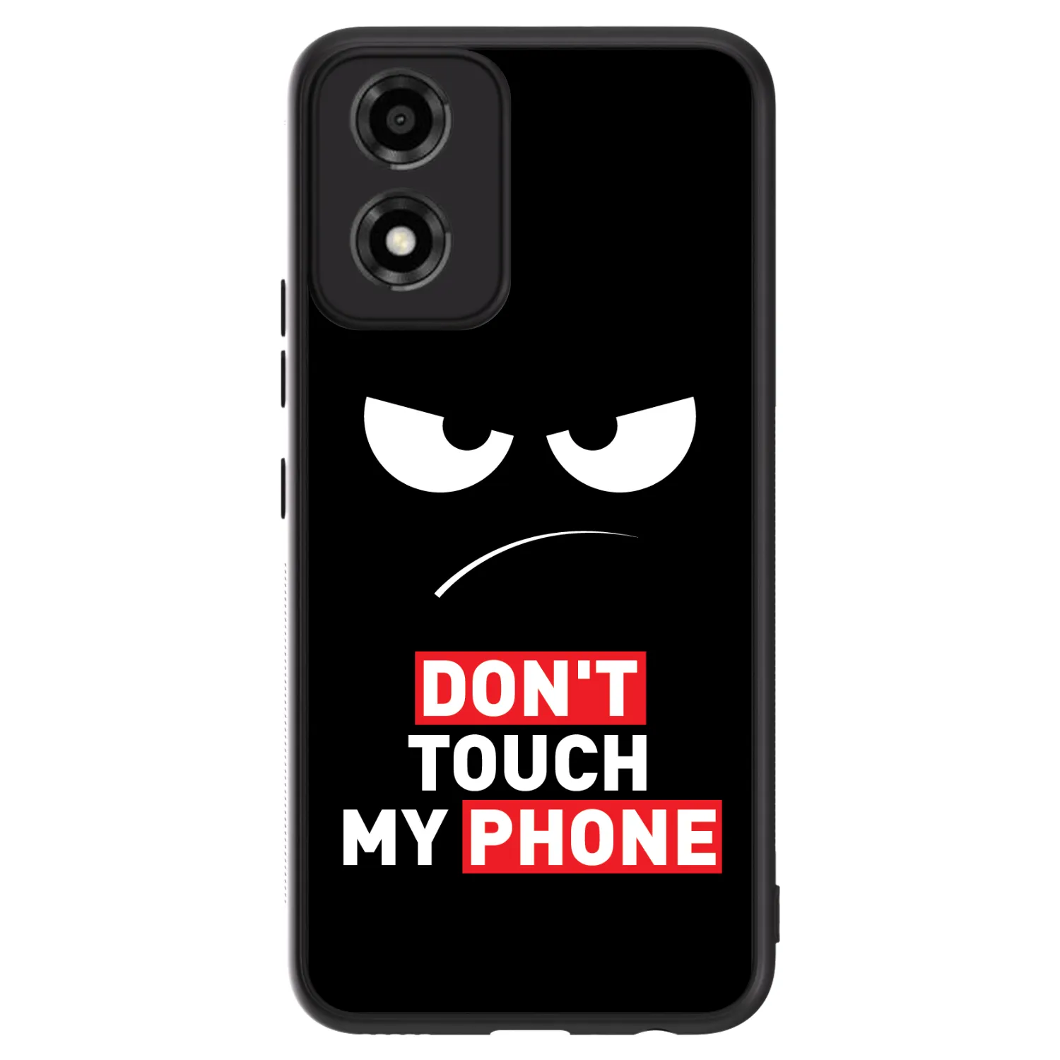 Picasee ULTIMATE CASE pentru Motorola Moto E14 - Angry Eyes - Transparent