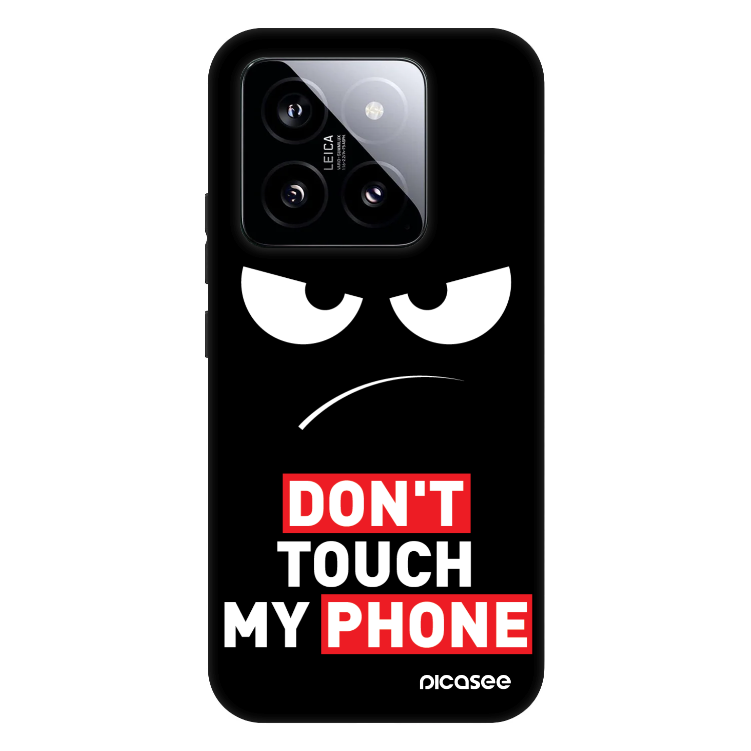 Picasee Fashion Case pentru Xiaomi 14 - Angry Eyes - Transparent