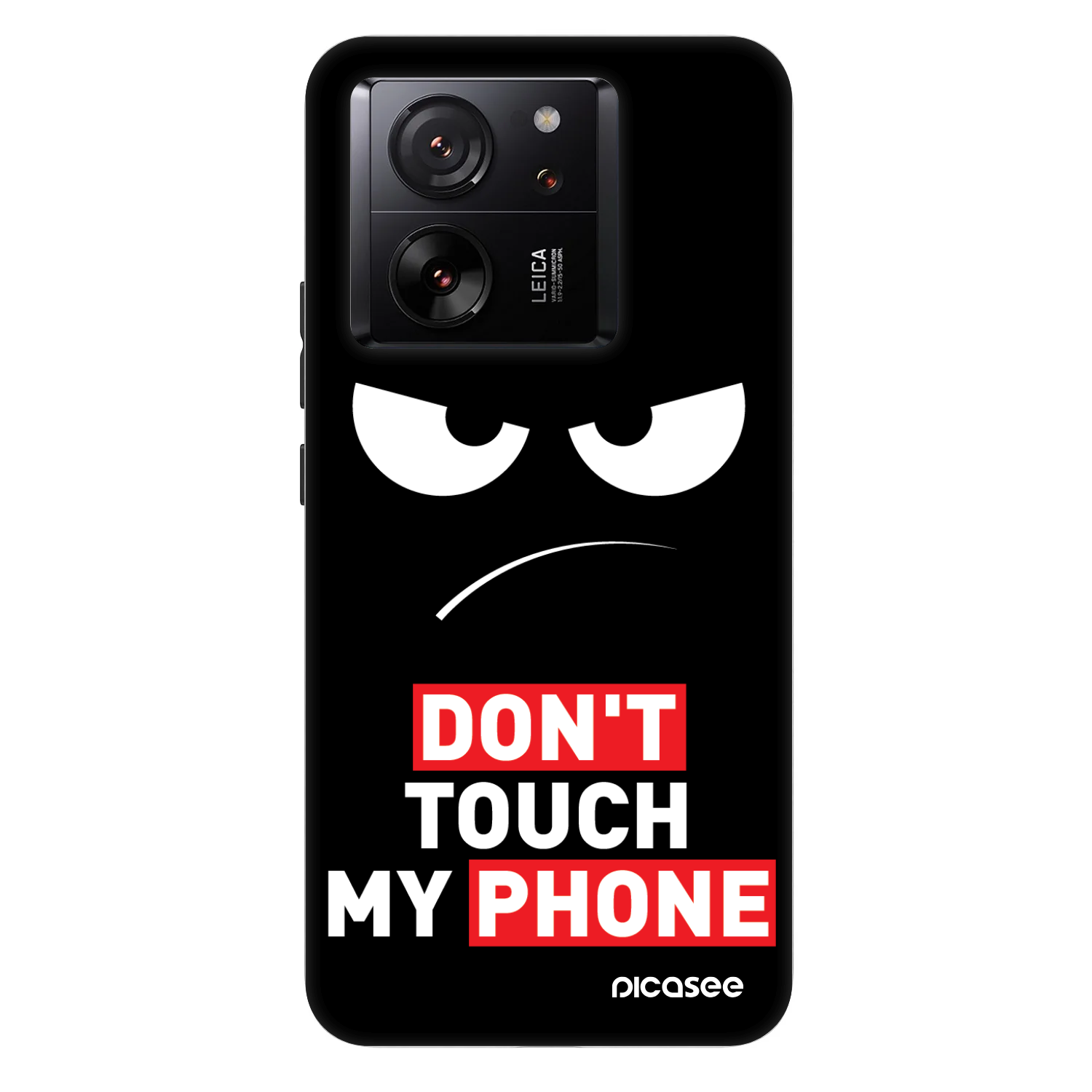 Picasee Fashion Case pentru Xiaomi 13T - Angry Eyes - Transparent
