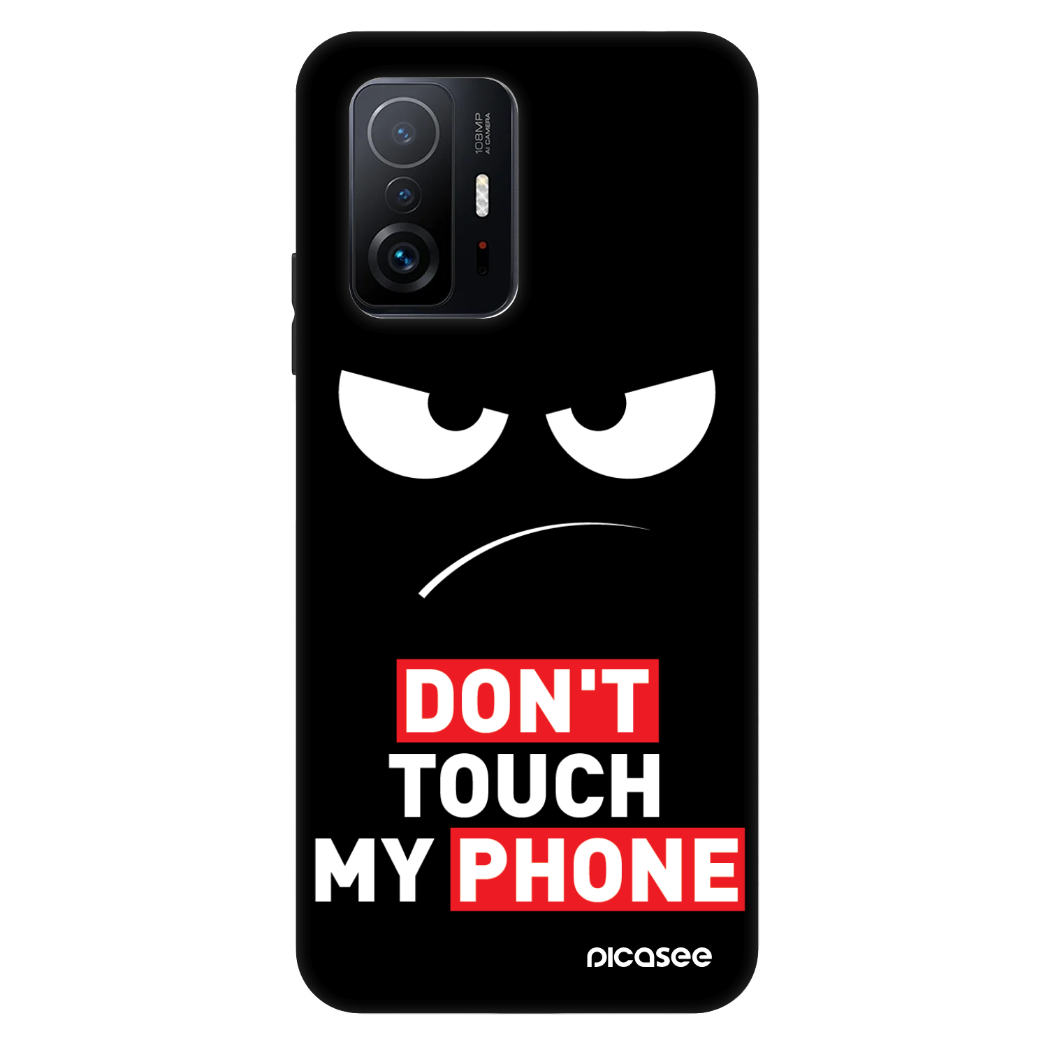 Picasee Fashion Case pentru Xiaomi 11T Pro - Angry Eyes - Transparent