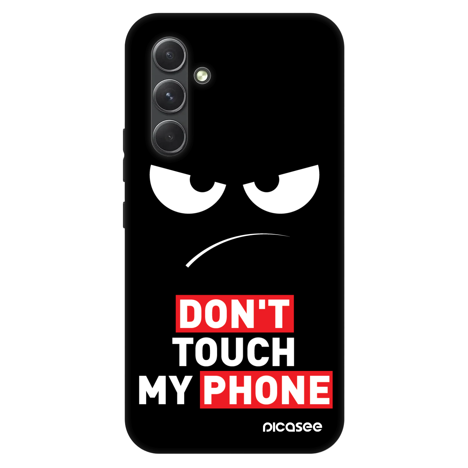 Picasee Fashion Case pentru Samsung Galaxy A54 5G A546B - Angry Eyes - Transparent