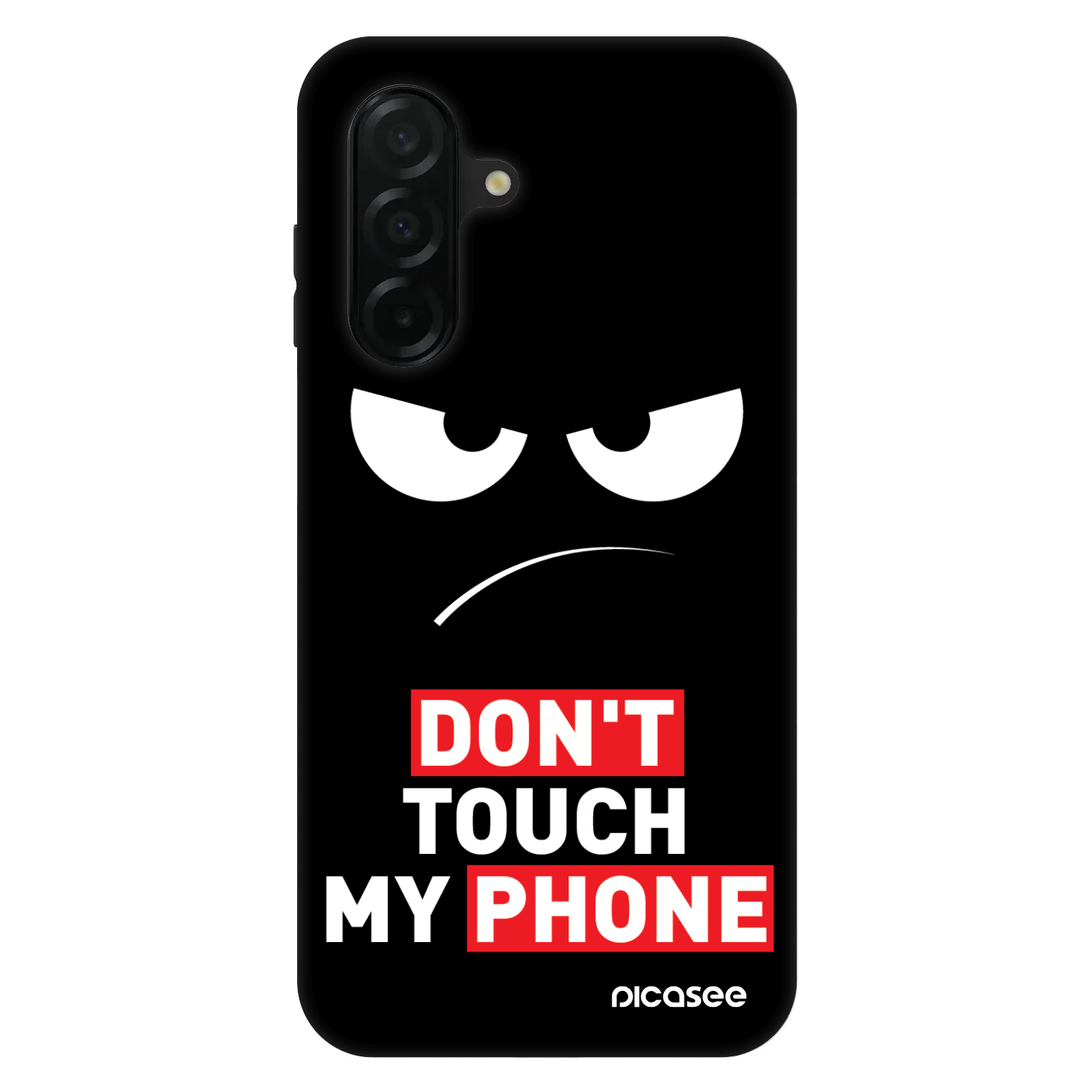 Picasee Fashion Case pentru Samsung Galaxy A26 5G A266B - Angry Eyes - Transparent