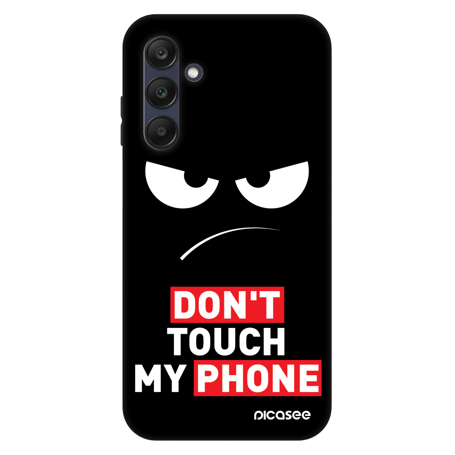 Picasee Fashion Case pentru Samsung Galaxy A25 A256B 5G - Angry Eyes - Transparent
