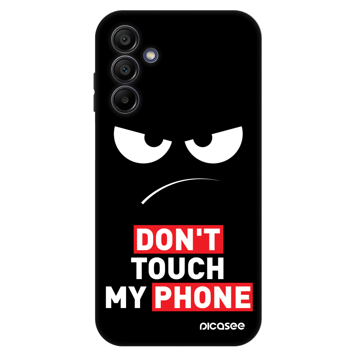 Picasee Fashion Case pentru Samsung Galaxy A15 A155F 4G - Angry Eyes - Transparent