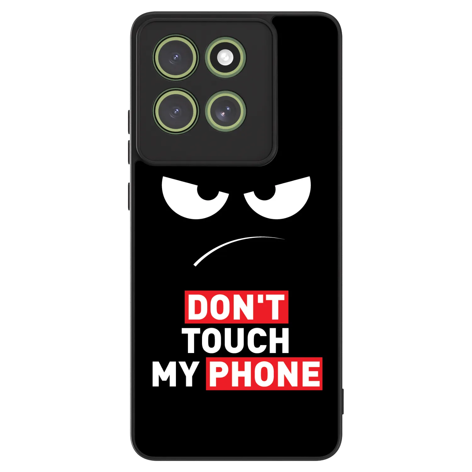 Picasee ULTIMATE CASE pentru Motorola Moto G86 5G - Angry Eyes - Transparent