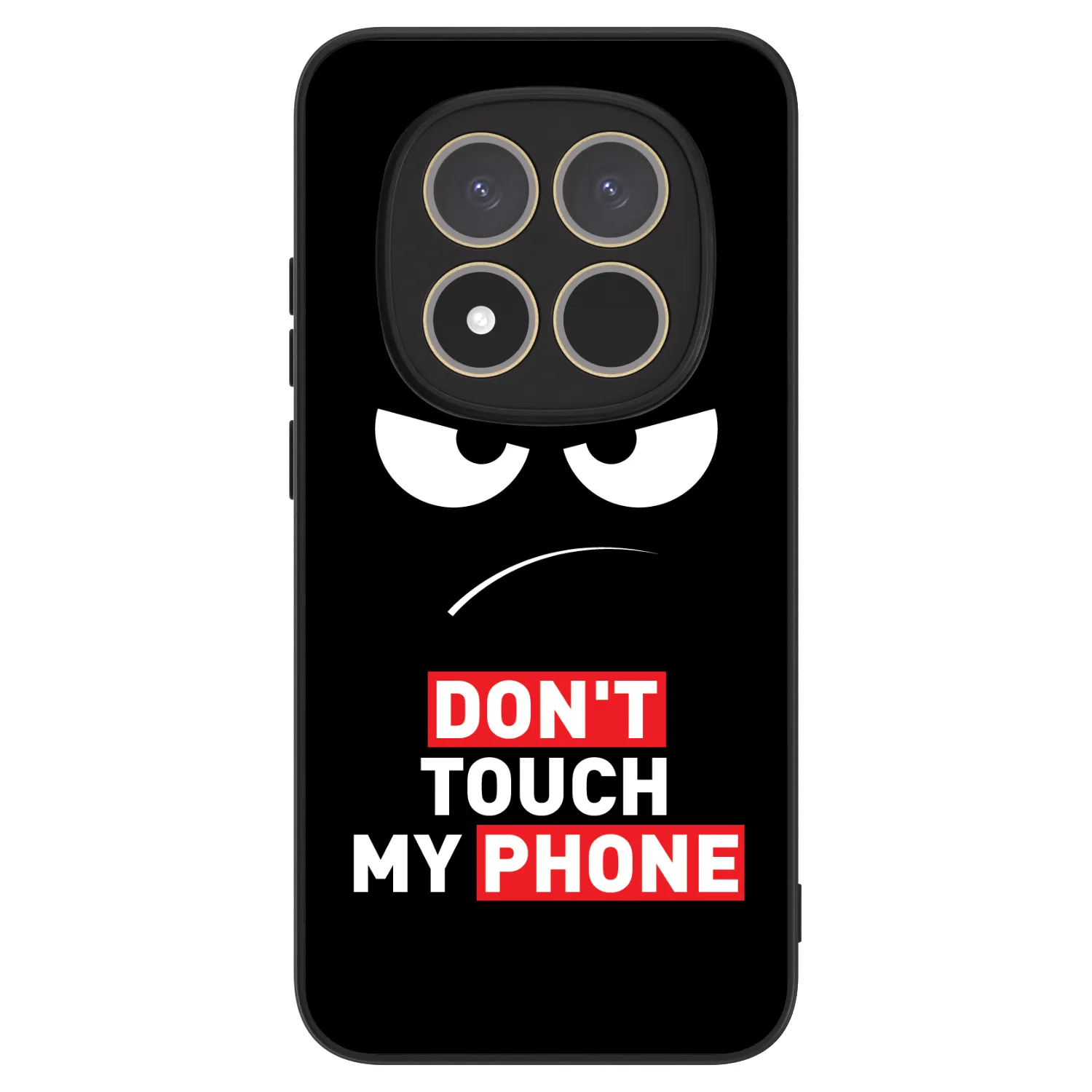 Picasee ULTIMATE CASE pentru Xiaomi Redmi Note 15 Pro 4G - Angry Eyes - Transparent