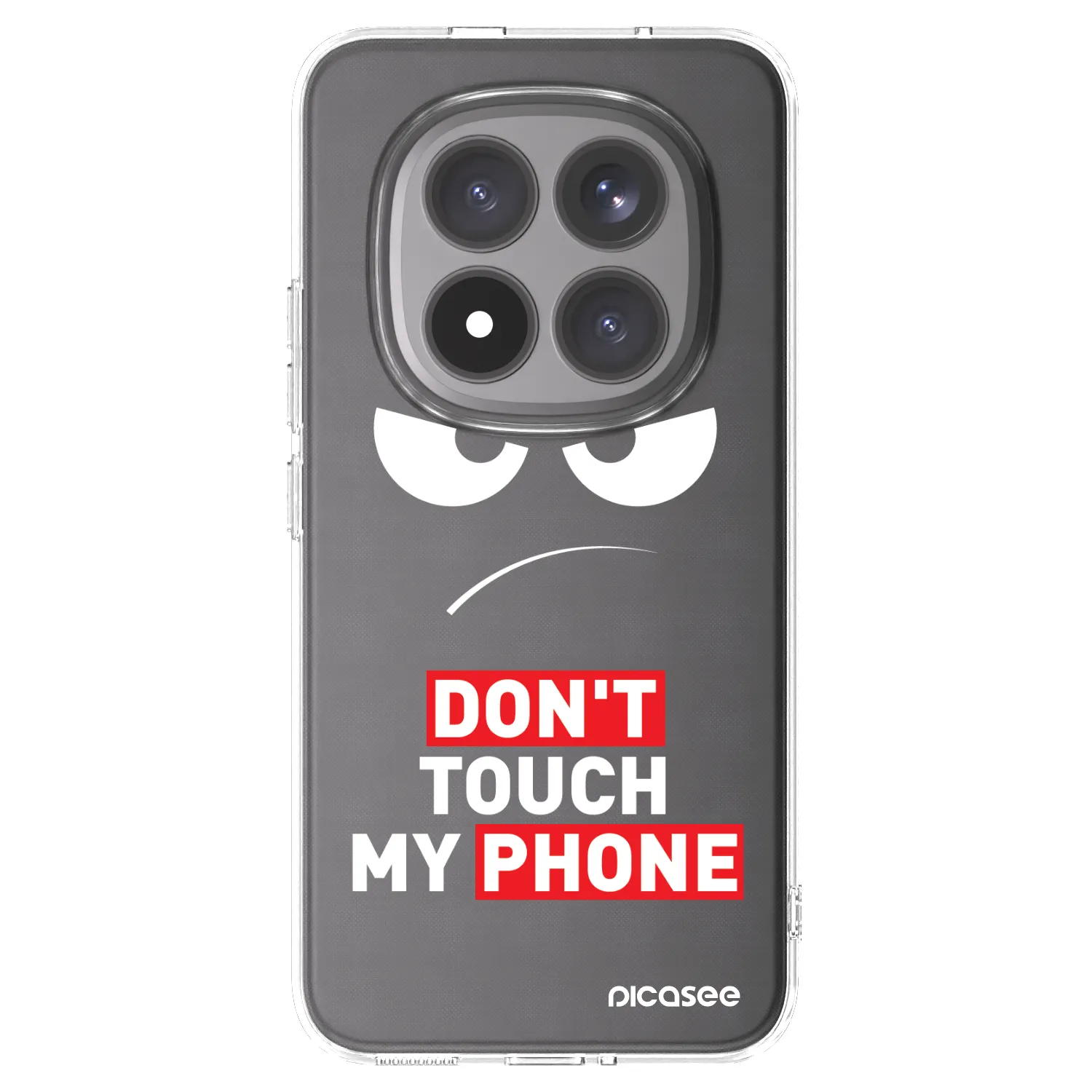 Picasee husă transparentă din silicon pentru Xiaomi Redmi Note 15 Pro+ - Angry Eyes - Transparent