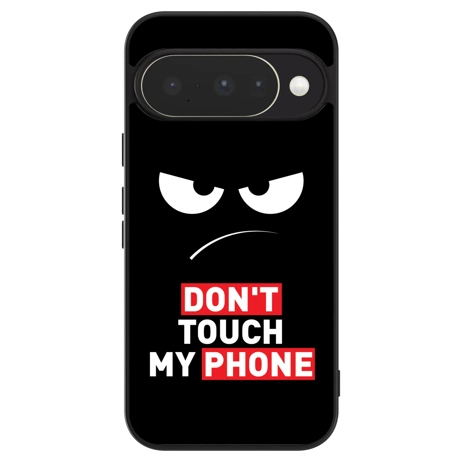 Picasee ULTIMATE CASE pentru Google Pixel 10 - Angry Eyes - Transparent