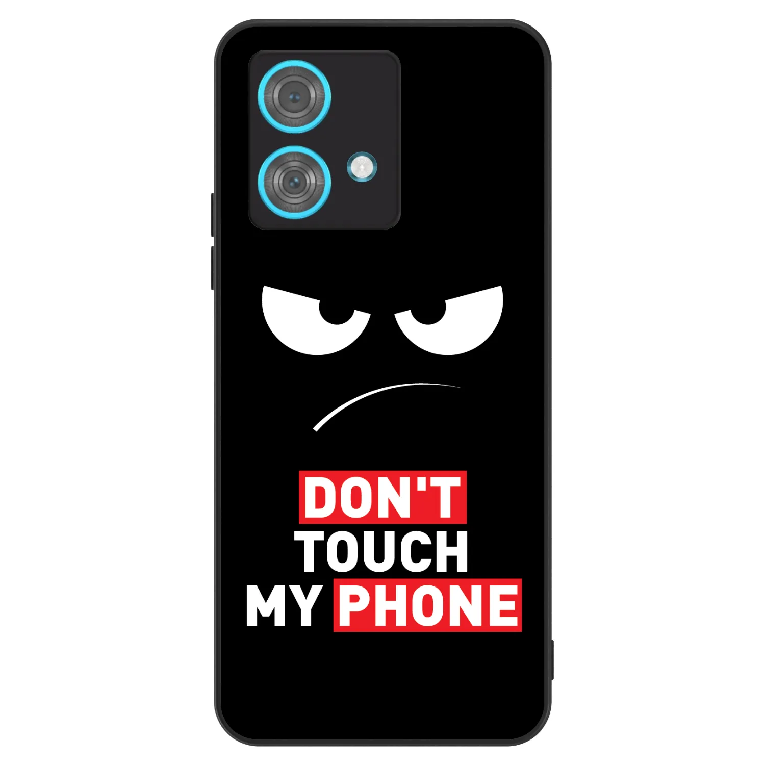 Picasee ULTIMATE CASE pentru Motorola Edge 40 Neo - Angry Eyes - Transparent