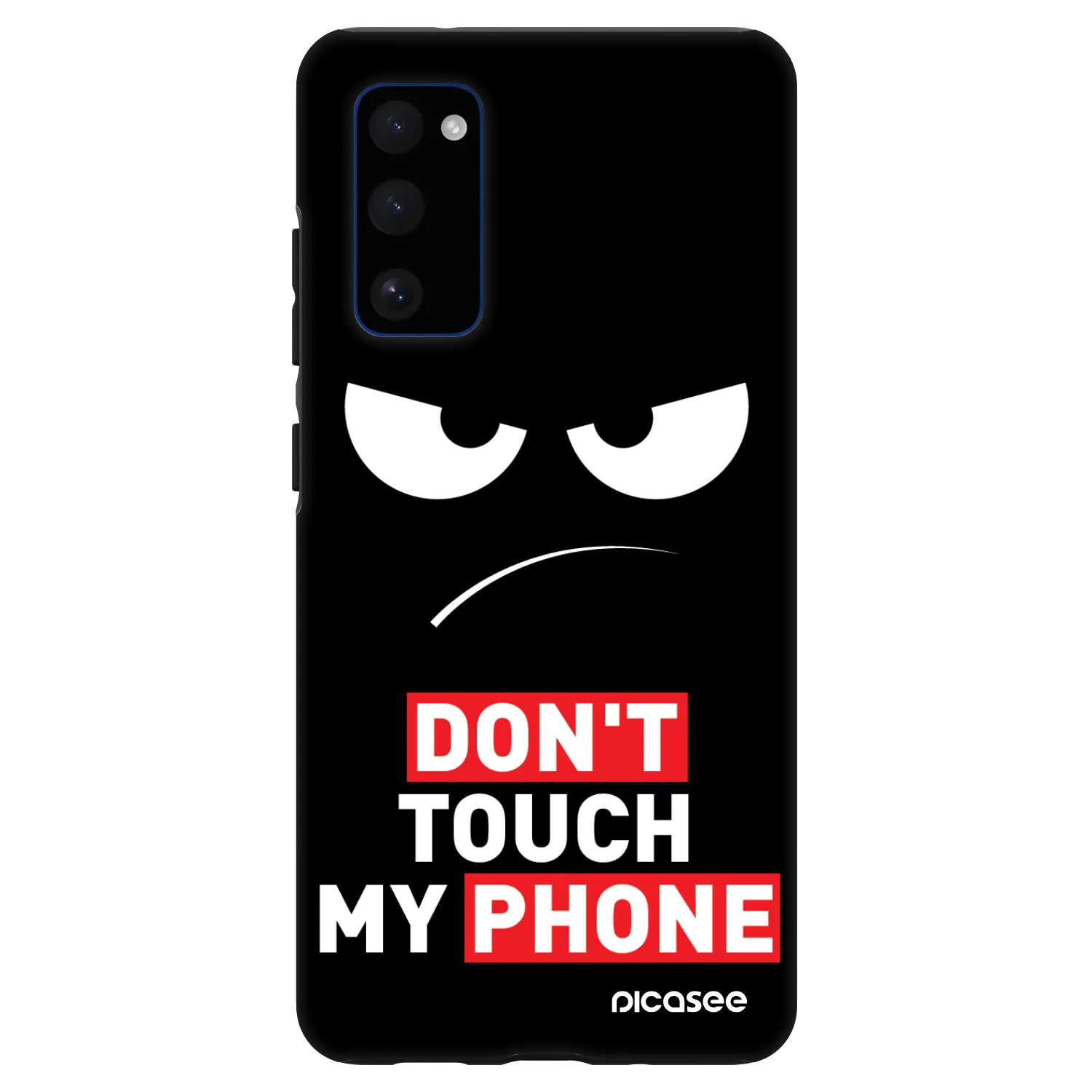 Picasee Fashion Case pentru Samsung Galaxy S20 FE - Angry Eyes - Transparent