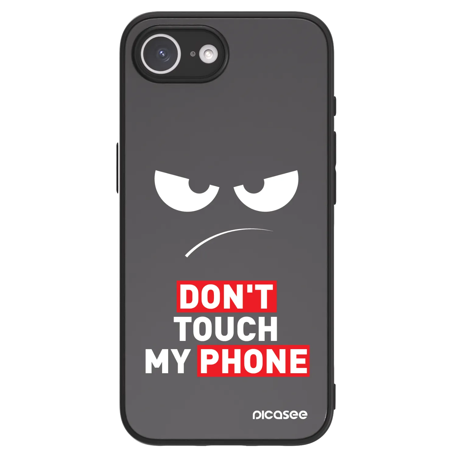 Picasee ULTIMATE CASE MagSafe pentru Apple iPhone 17e - Angry Eyes - Transparent