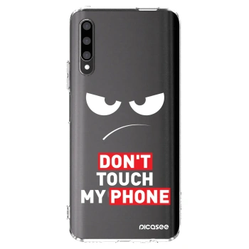 Picasee husă transparentă din silicon pentru Honor 9X Pro - Angry Eyes - Transparent