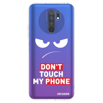 Picasee husă transparentă din silicon pentru Xiaomi Redmi 9 - Angry Eyes - Transparent