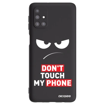 Husă pentru Samsung Galaxy M31s - Angry Eyes - Transparent