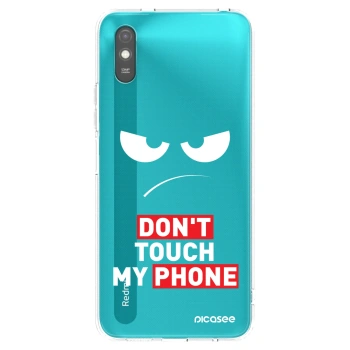 Picasee husă transparentă din silicon pentru Xiaomi Redmi 9A - Angry Eyes - Transparent