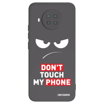 Picasee husă neagră din silicon pentru Xiaomi Mi 10T Lite - Angry Eyes - Transparent