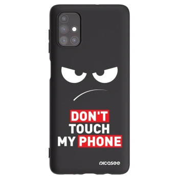 Husă pentru Samsung Galaxy M51 M515F - Angry Eyes - Transparent