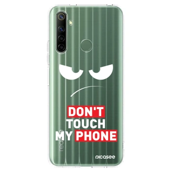 Picasee husă transparentă din silicon pentru Realme 6i - Angry Eyes - Transparent